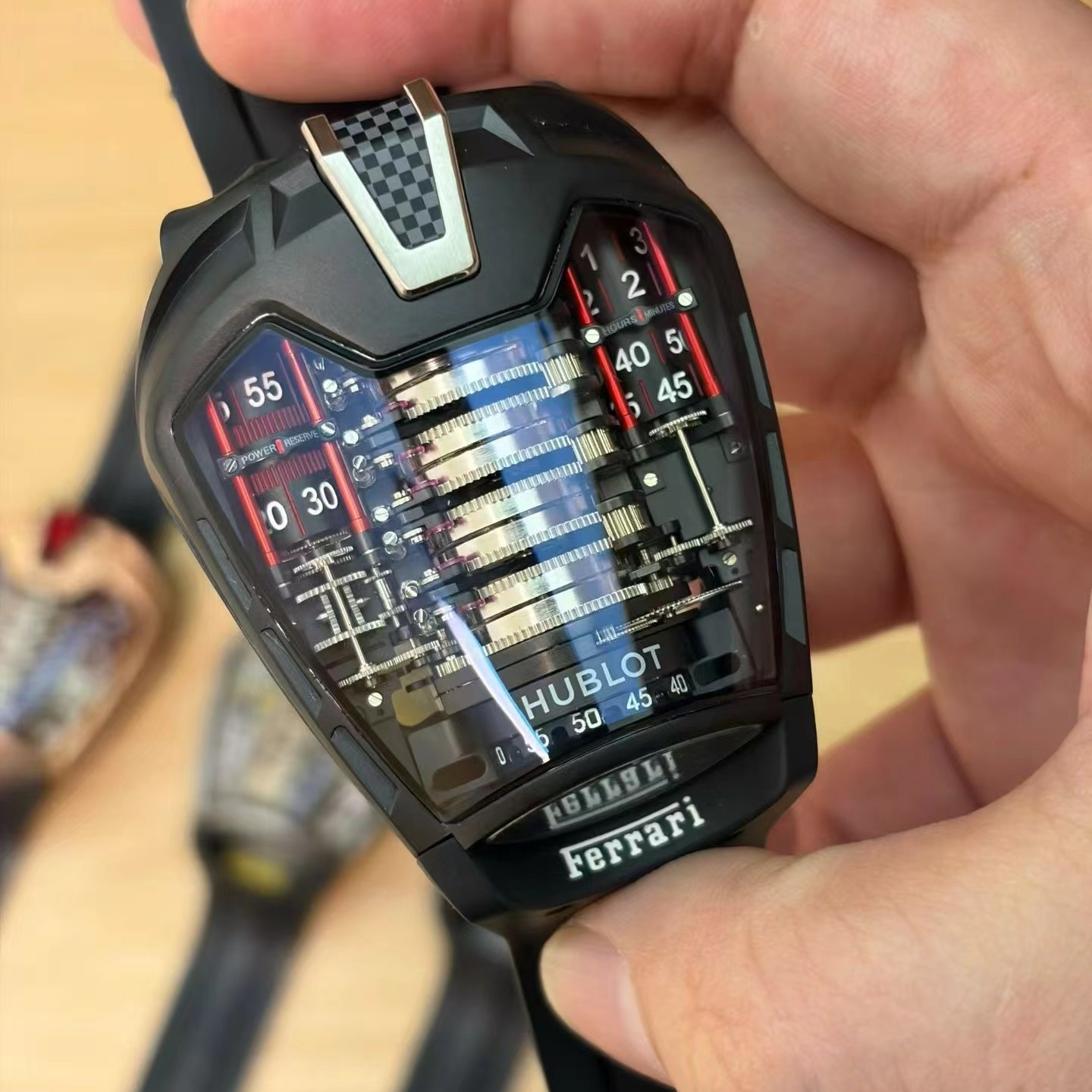 Hublot LaFerrari Tourbillon WHublot Ferrari Style Automatic Watch,atch