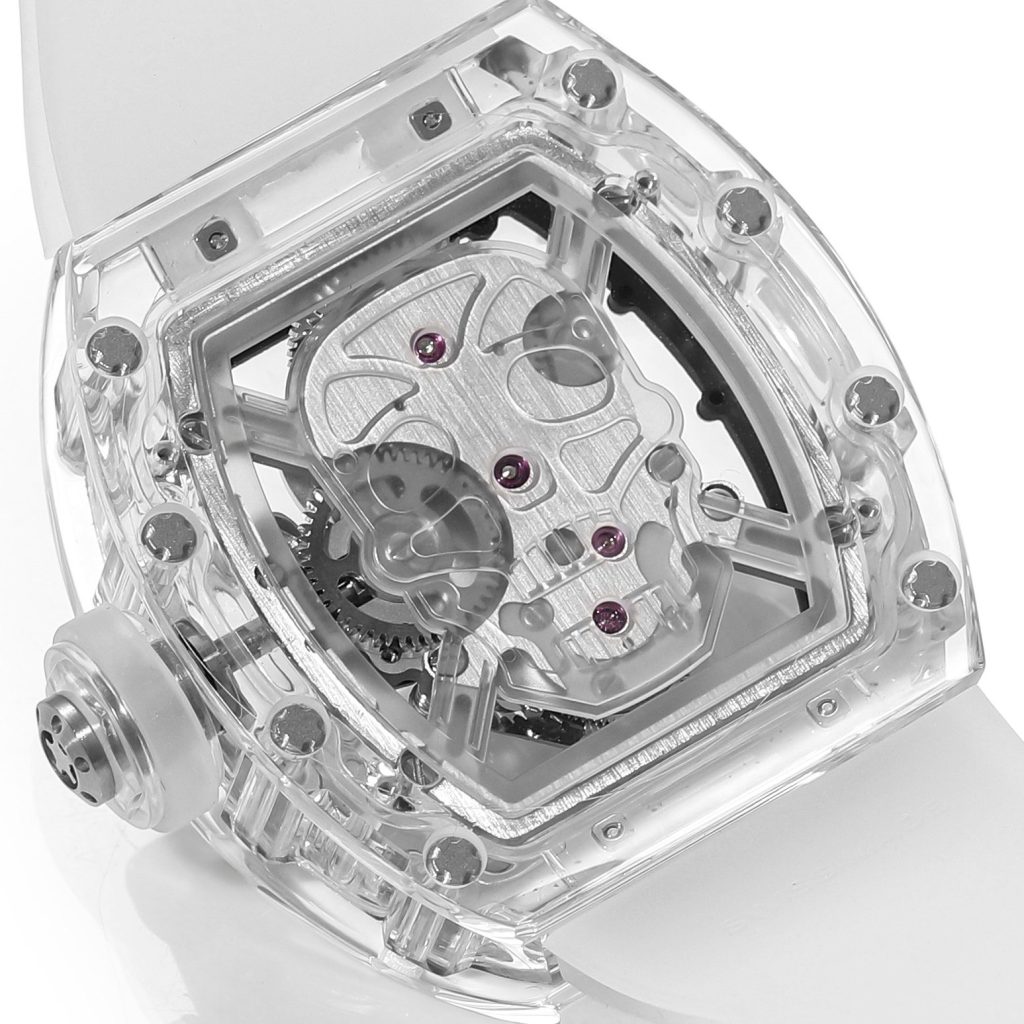 Richard Mille RM 052 Skull ToRichard Mille RM Style Automatic Watch, Rubber Strapurbillon Watch