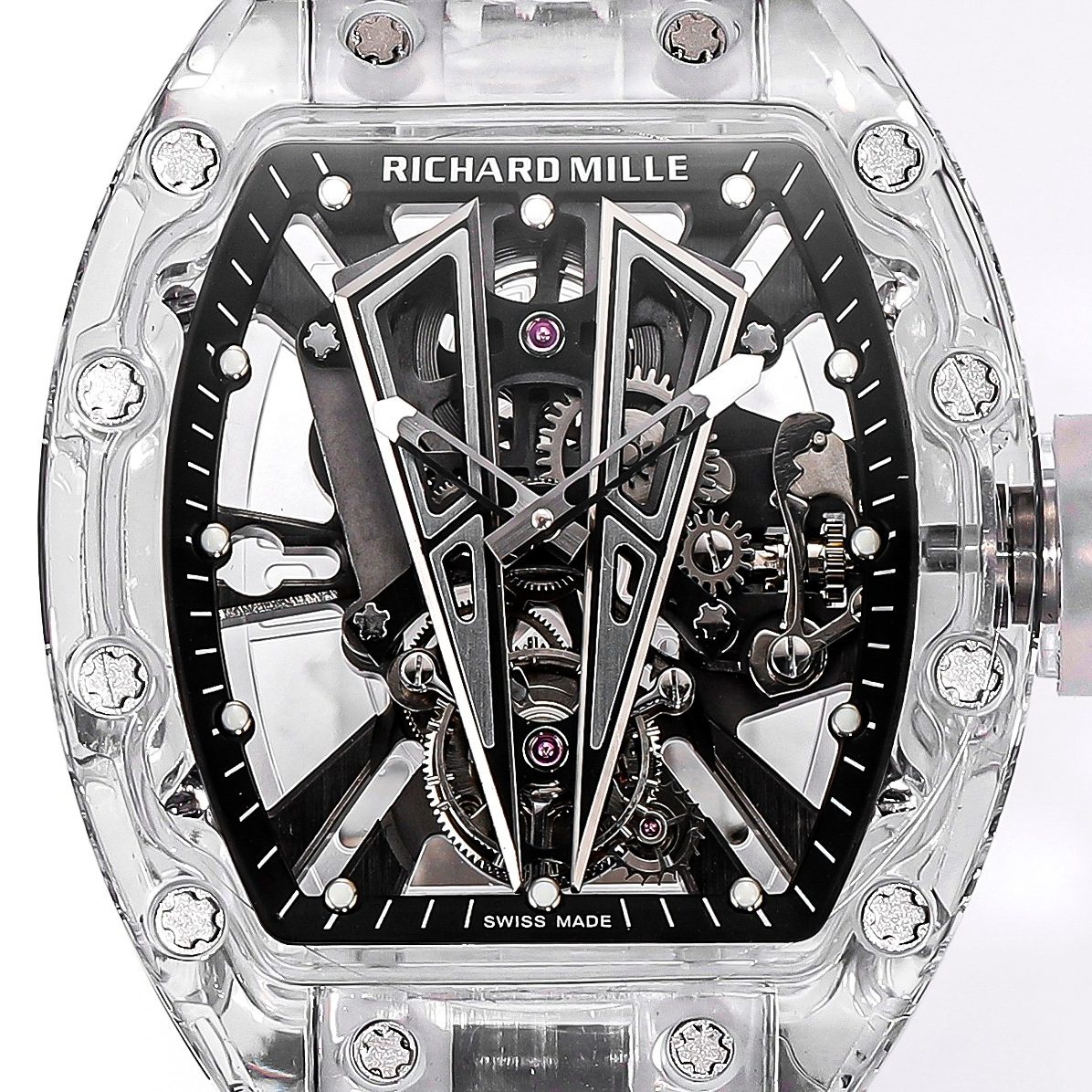 Richard Mille RM 27-03 TourRichard Mille RM Style Automatic Watch, Black Dial Rubber Strapbillon Watch