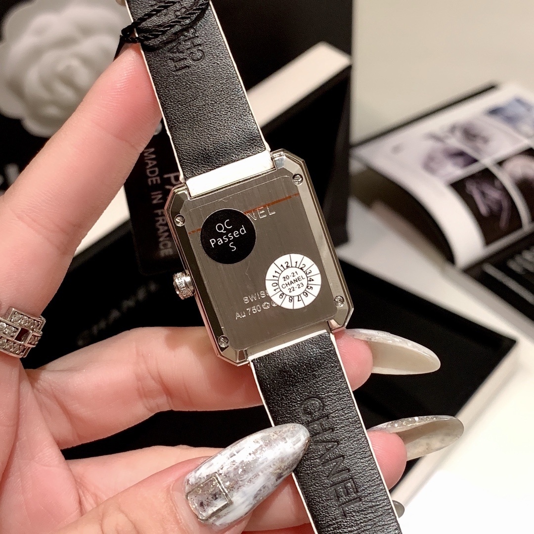 Chanel Premiere Style Tourbillon Watch, Mother-of-Pearl Skeleton Dial Diamond Set Octagonal Case