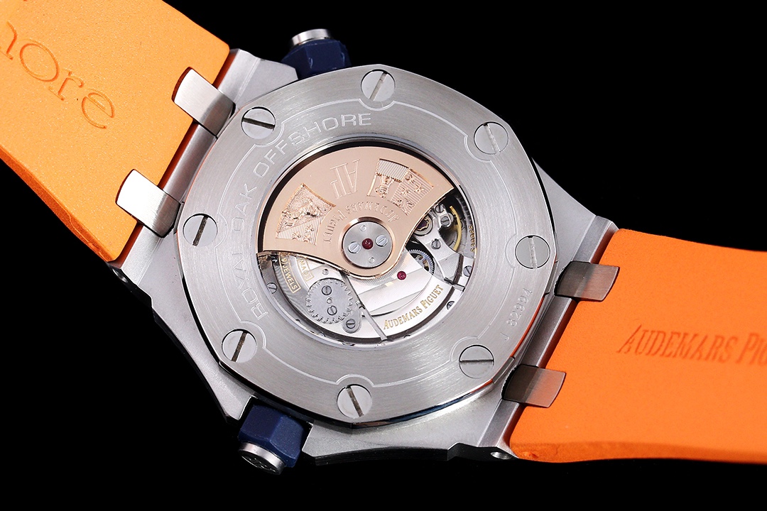 Audemars Piguet Royal Oak Offshore-Style Watch with Orange Dial