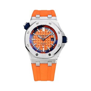 Audemars Piguet Royal Oak Offshore-Style Watch with Orange Dial