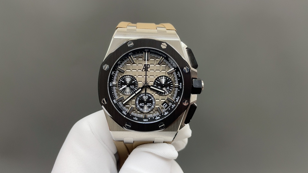 Audemars Piguet Royal Oak Offshore-Style Chronograph with Black Dial
