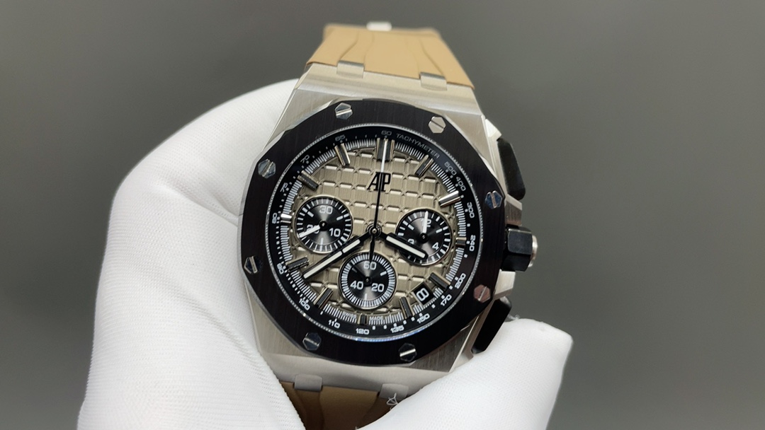 Audemars Piguet Royal Oak Offshore-Style Chronograph with Black Dial