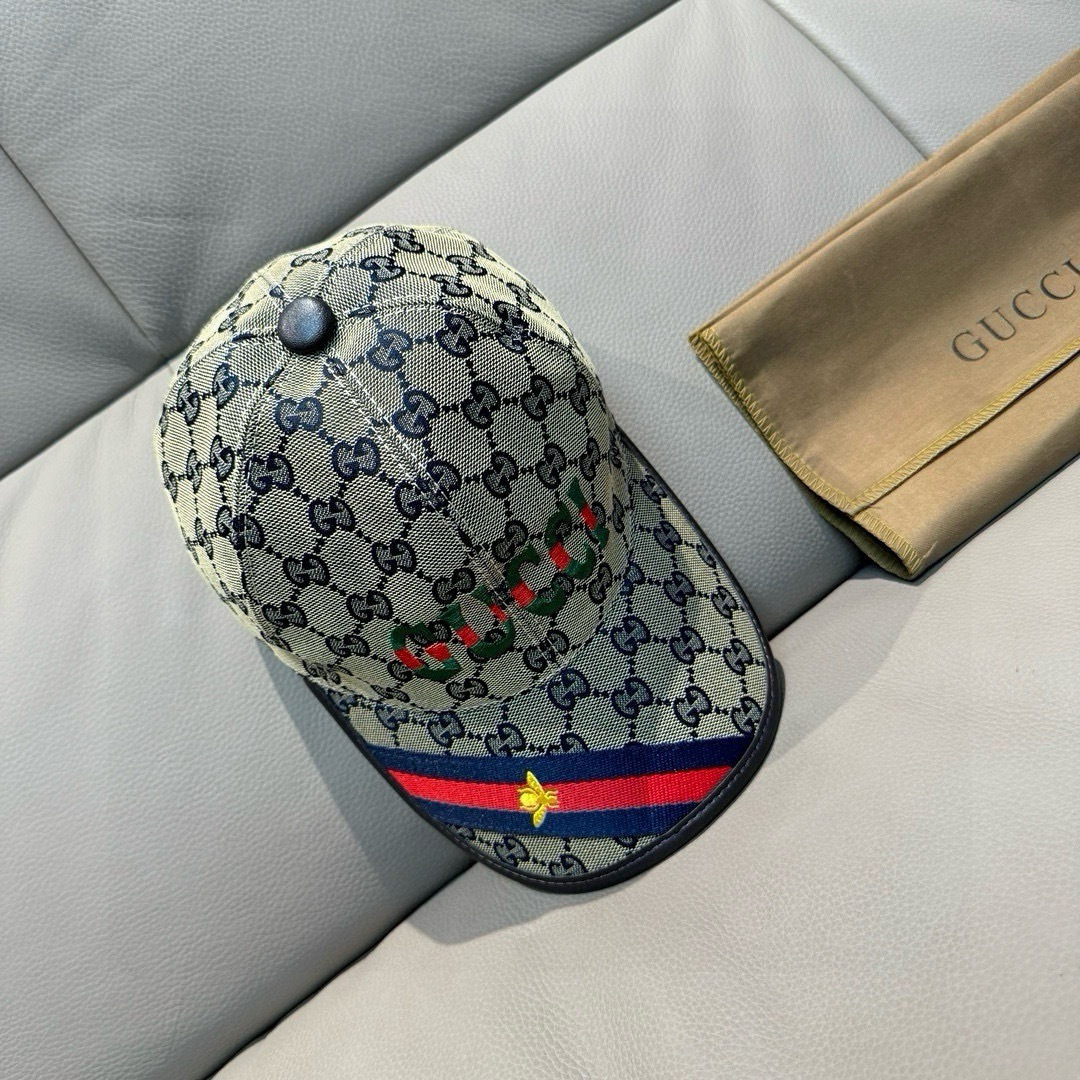 Gucci Hat Leather Adjustable