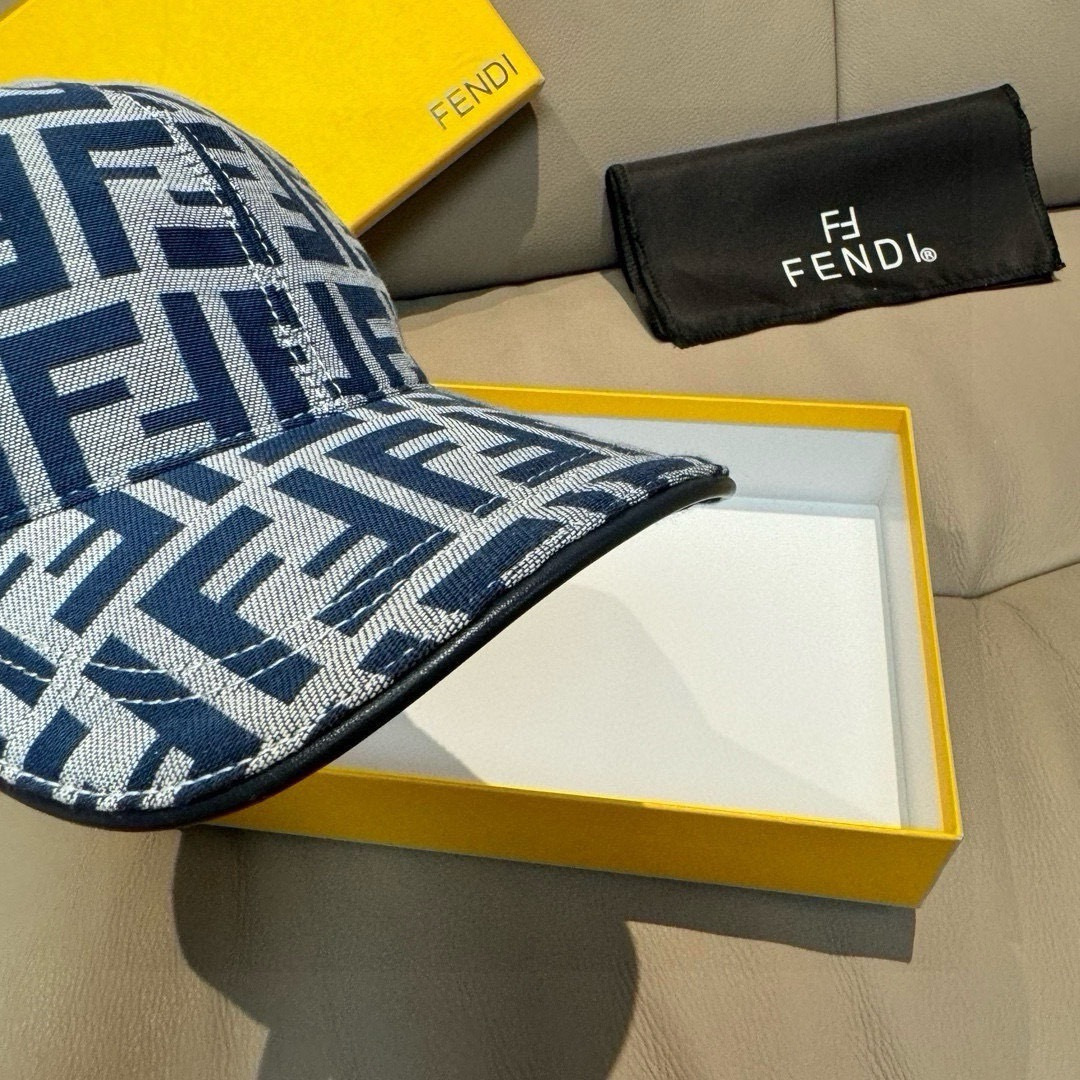 Fendi Hat Leather
