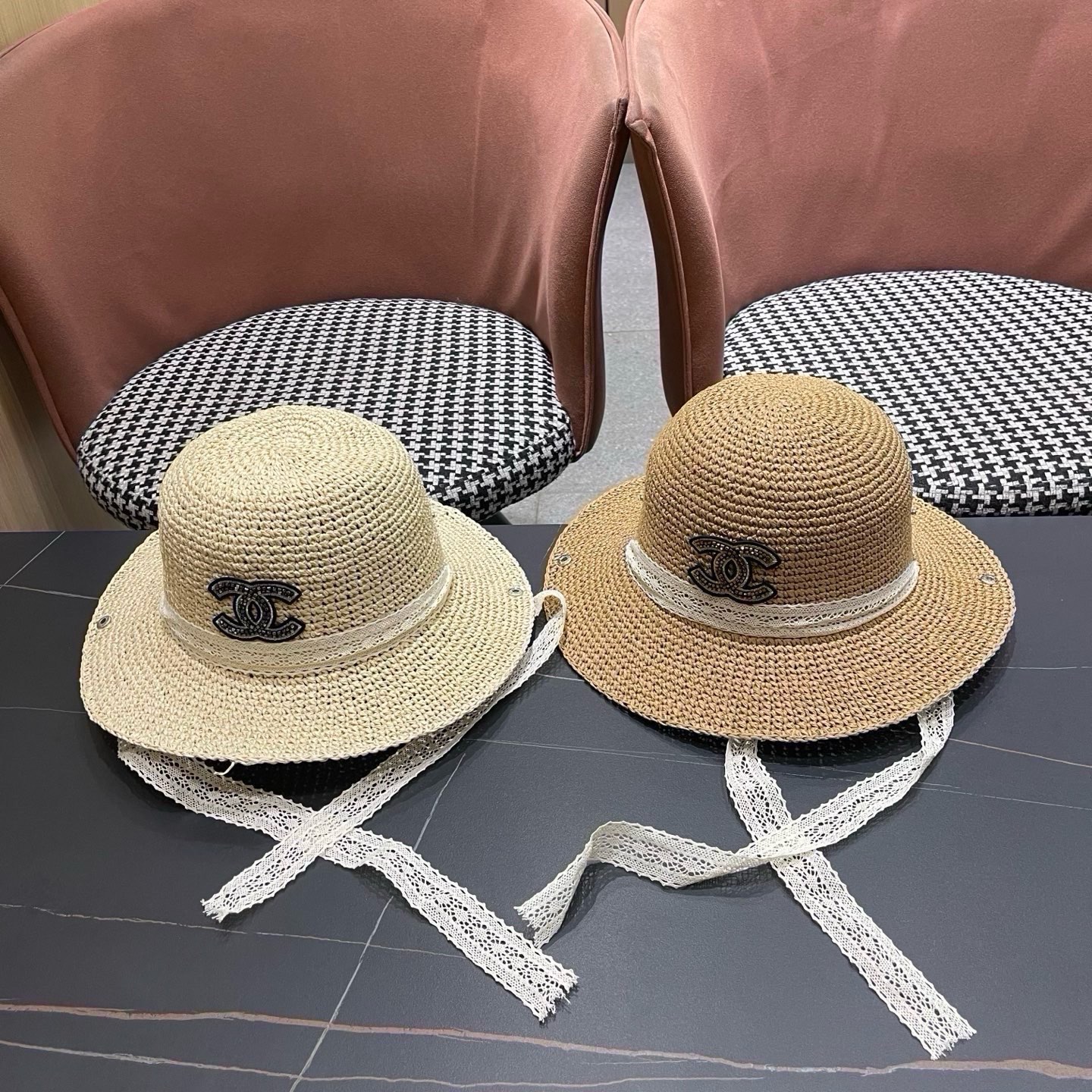 Chanel Hat Double C