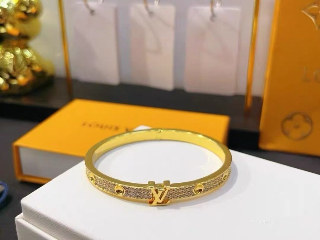 Louis Vuitton Empreinte Bangle Alloy Bracelet