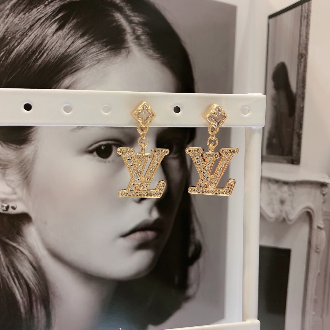 Louis Vuitton Earrings Dangle Earrings